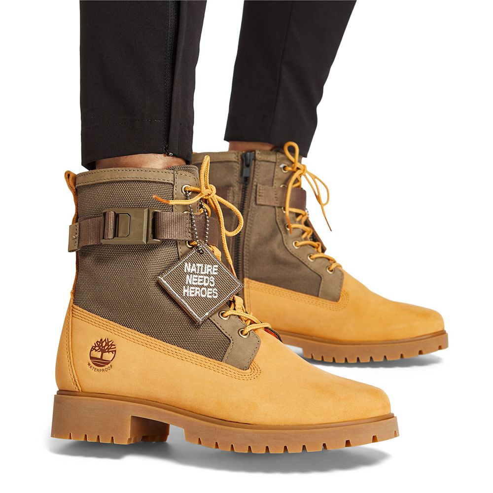 Botas de Invierno Timberland Mujer Jayne Rebotl™ Waterproof Marrones - Chile GXN-805796